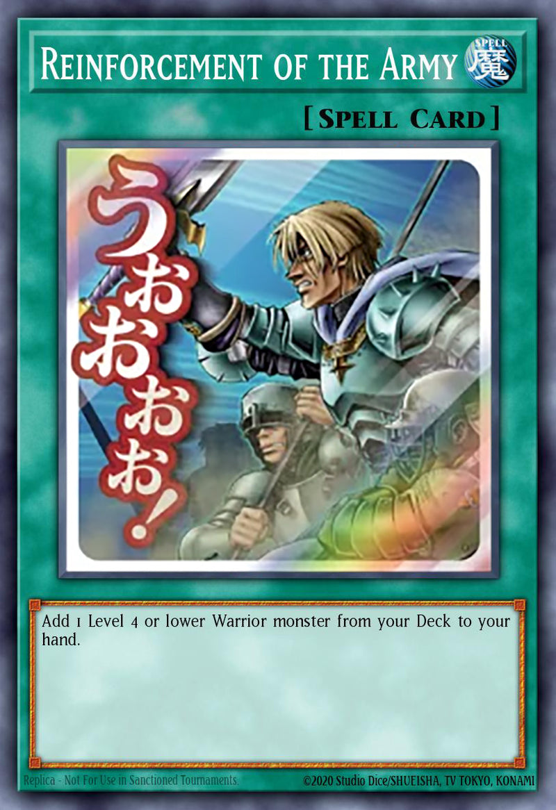 [ULTRA RARE]  Reinforcement of the Army (STAMP) - RA05-EN113 - 1st Edition