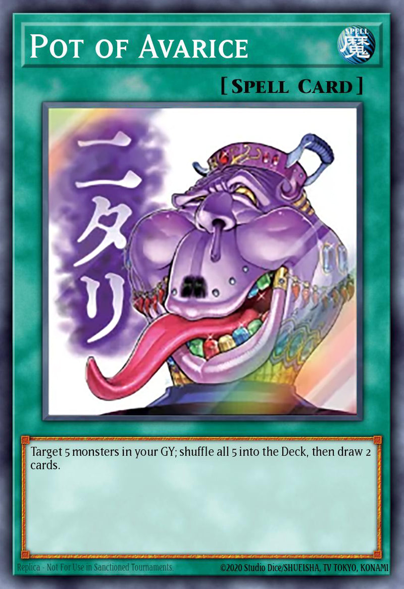 [ULTRA RARE]  Pot of Avarice (STAMP) - RA05-EN114 - 1st Edition