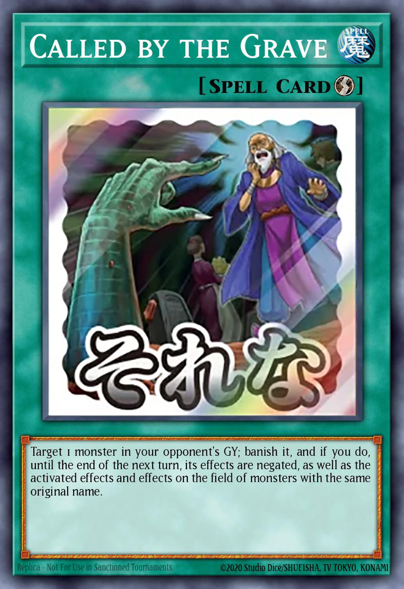 [ULTRA RARE]  Called by the Grave (STAMP) - RA05-EN117 - 1st Edition