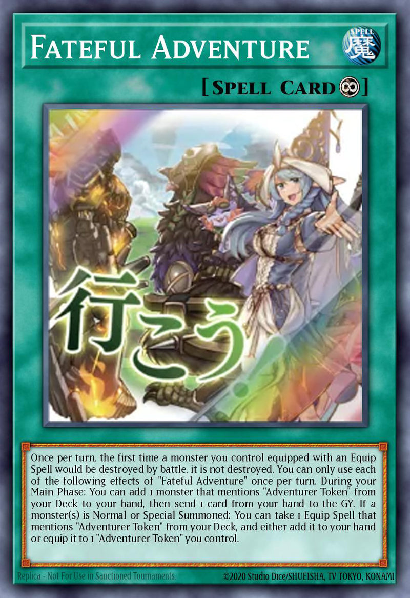 [ULTRA RARE]  Fateful Adventure (STAMP) - RA05-EN119 - 1st Edition
