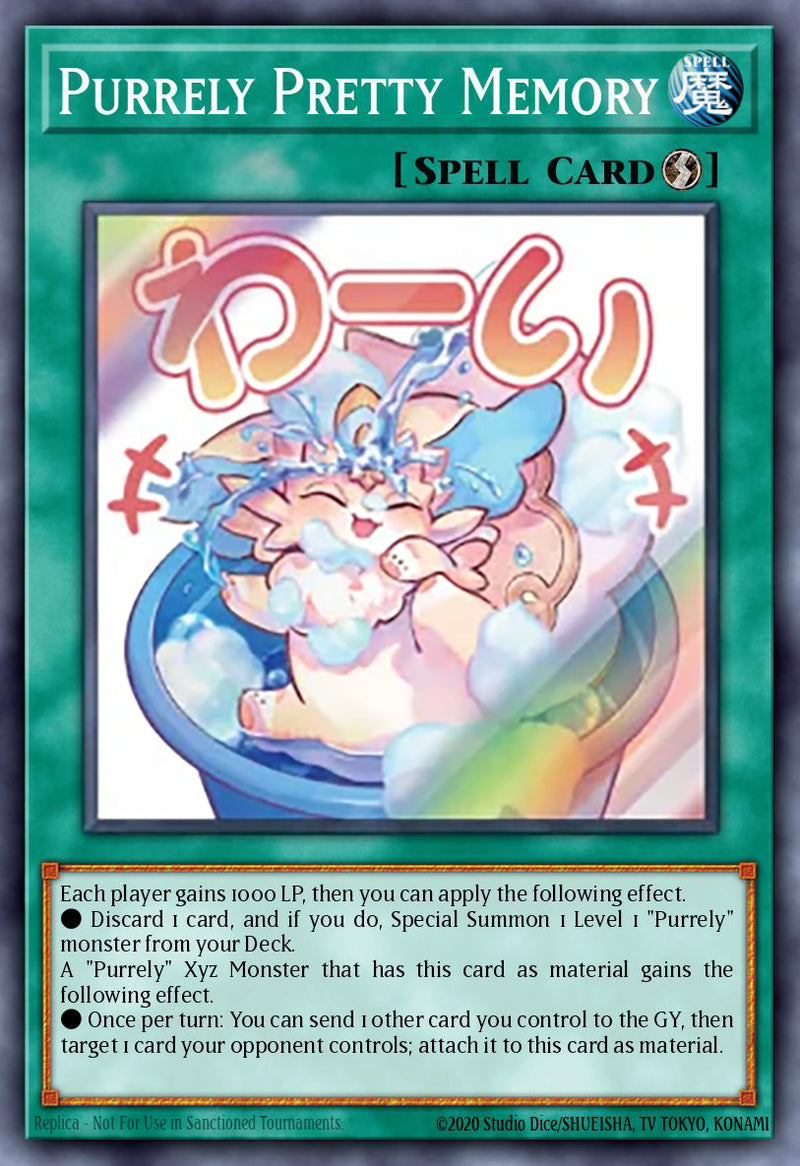 [ULTRA RARE]  Purrely Pretty Memory (STAMP) - RA05-EN120 - 1st Edition