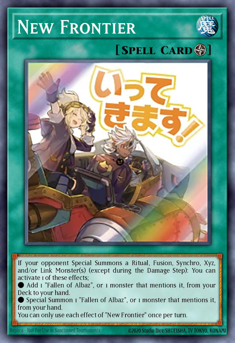 [ULTRA RARE]  New Frontier (STAMP) - RA05-EN121 - 1st Edition