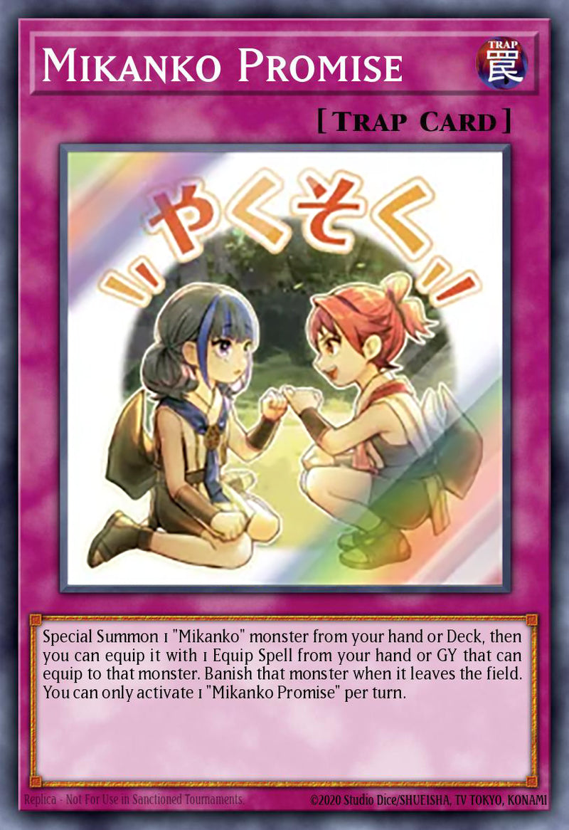 [ULTRA RARE]  Mikanko Promise (STAMP) - RA05-EN127 - 1st Edition