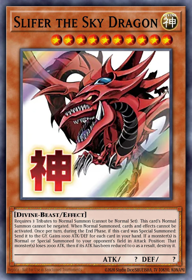 [ULTRA RARE]  Slifer the Sky Dragon (STAMP) - RA05-EN128 - 1st Edition