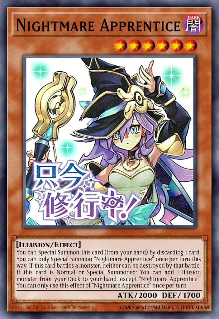 [ULTRA RARE] Nightmare Apprentice (STAMP) - RA05-EN135 - 1st Edition ...
