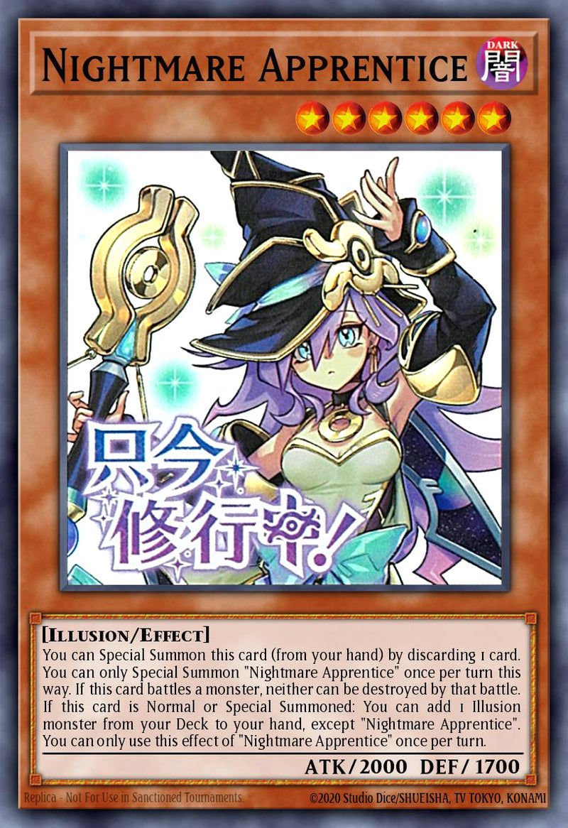[ULTRA RARE]  Nightmare Apprentice (STAMP) - RA05-EN135 - 1st Edition