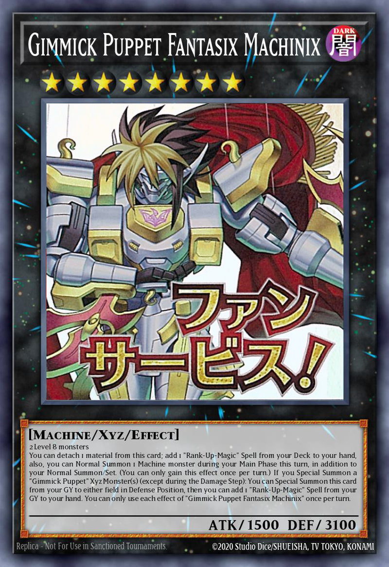 [ULTRA RARE]  Gimmick Puppet Fantasix Machinix (STAMP) - RA05-EN137 - 1st Edition
