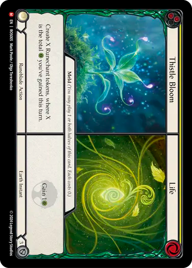Thistle Bloom // Life  - ROS005 - Majestic - Flesh and Blood Rosetta