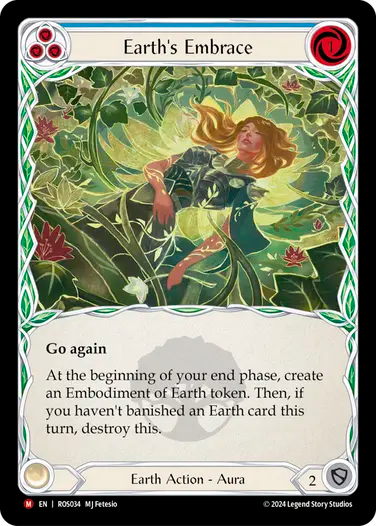 Earth's Embrace  - ROS034 - Majestic - Flesh and Blood Rosetta