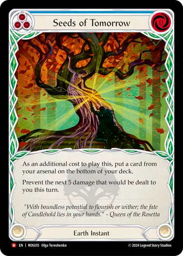 Seeds of Tomorrow  - ROS035 - Majestic - Flesh and Blood Rosetta