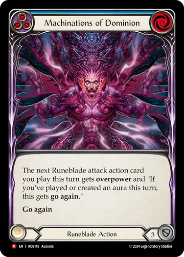 Machinations of Dominion  - ROS118 - Majestic - Flesh and Blood Rosetta