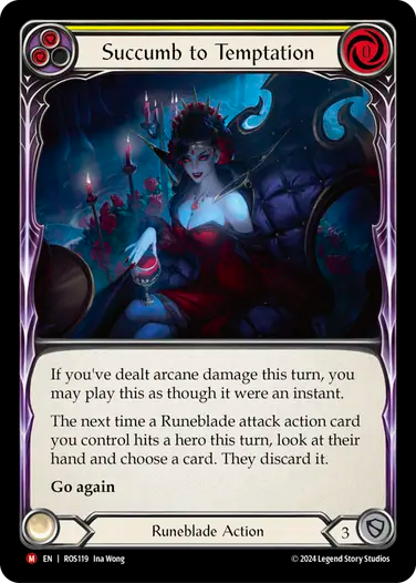 Succumb to Temptation  - ROS119 - Majestic - Flesh and Blood Rosetta