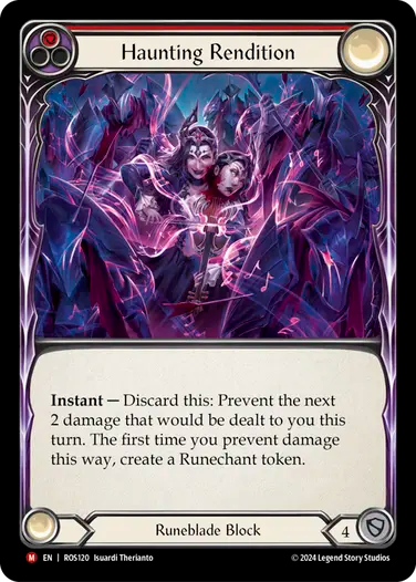 Haunting Rendition  - ROS120 - Majestic - Flesh and Blood Rosetta