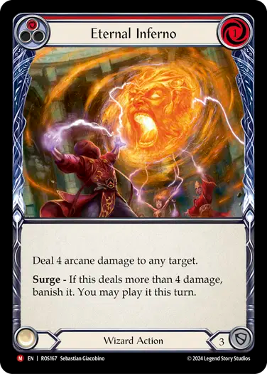 Eternal Inferno  - ROS167 - Majestic - Flesh and Blood Rosetta