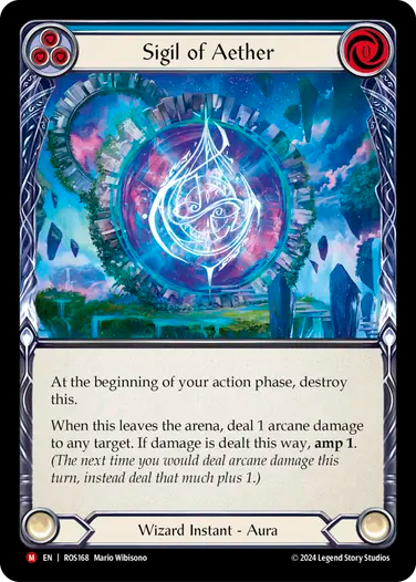 Sigil of Aether  - ROS168 - Majestic - Flesh and Blood Rosetta