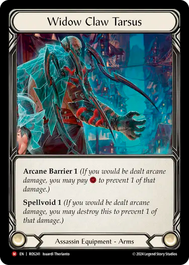 Widow Claw Tarsus  - ROS241 - Majestic - Flesh and Blood Rosetta