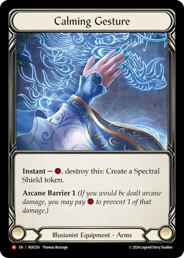 Calming Gesture  - ROS250 - Majestic - Flesh and Blood Rosetta