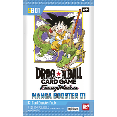 Dragon Ball Super Fusion World TCG [SB-01] Manga Booster Pack