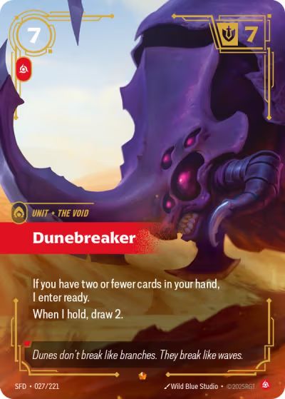 Dunebreaker (027/221) Epic - Riftbound Spiritforged