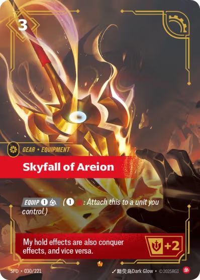Skyfall of Areion (030/221) Epic - Riftbound Spiritforged