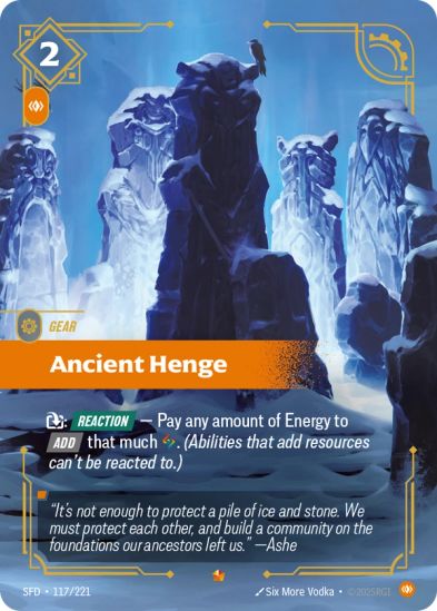 Ancient Henge (117/221) Epic - Riftbound Spiritforged