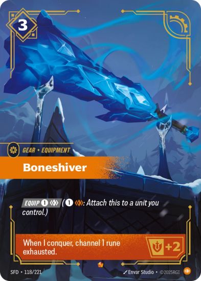 Boneshiver (118/221) Epic - Riftbound Spiritforged
