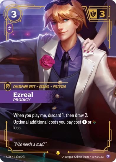 [ALTERNATE ART] Ezreal - Prodigy (149a/221) - Riftbound Spiritforged