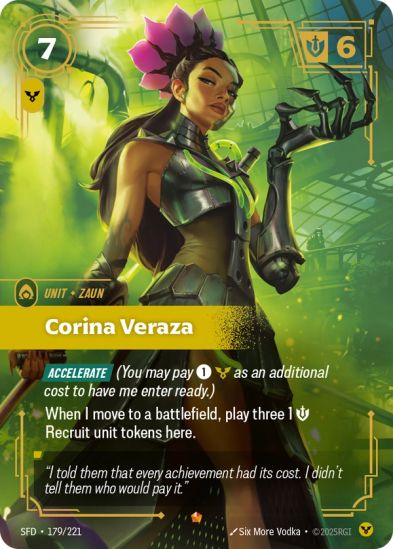Corina Veraza (179/221) Epic - Riftbound Spiritforged