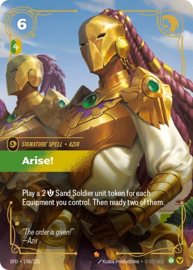 Arise! (198/221) Epic - Riftbound Spiritforged