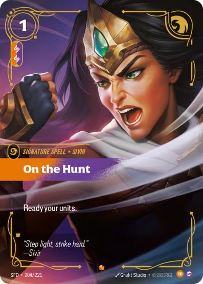 On the Hunt (204/221) Epic - Riftbound Spiritforged