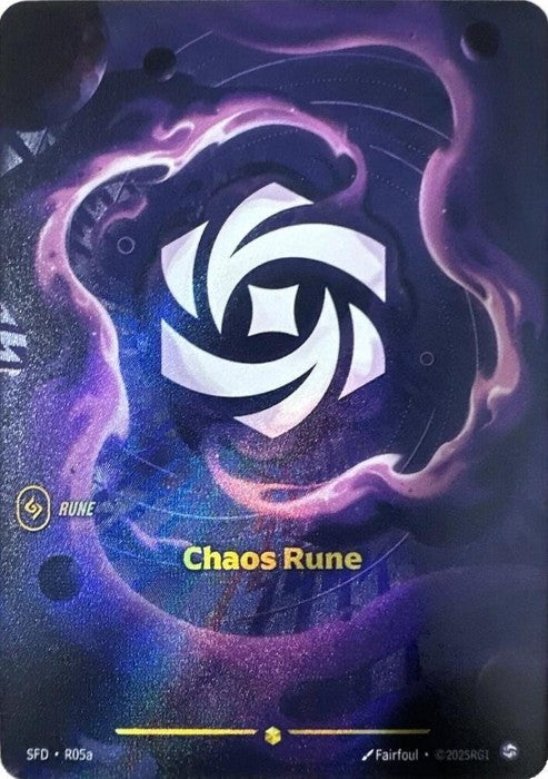 [ALTERNATE ART] Chaos Rune (R05a) - Riftbound Spiritforged