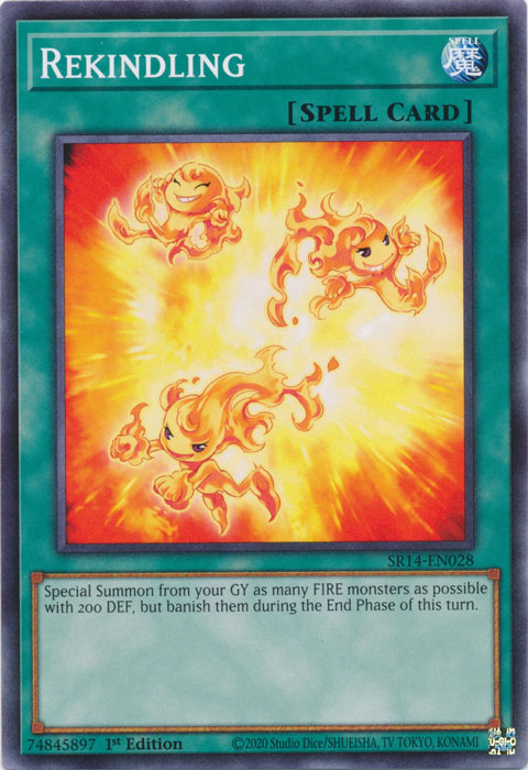 Rekindling - SR14-EN028 - Common 1st Edition