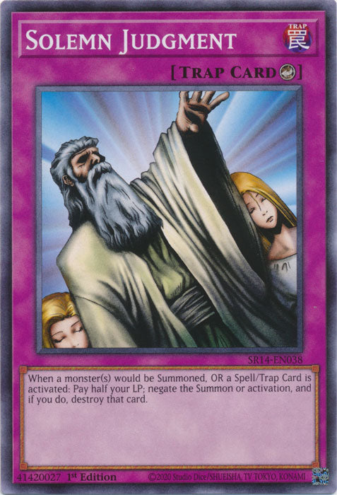Solemn Judgment - SR14-EN038 - Common 1st Edition
