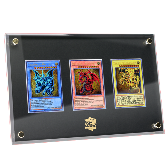 Yu-Gi-Oh! TCG The Egyptian God Cards - 25th Anniversary Stainless Steel Set