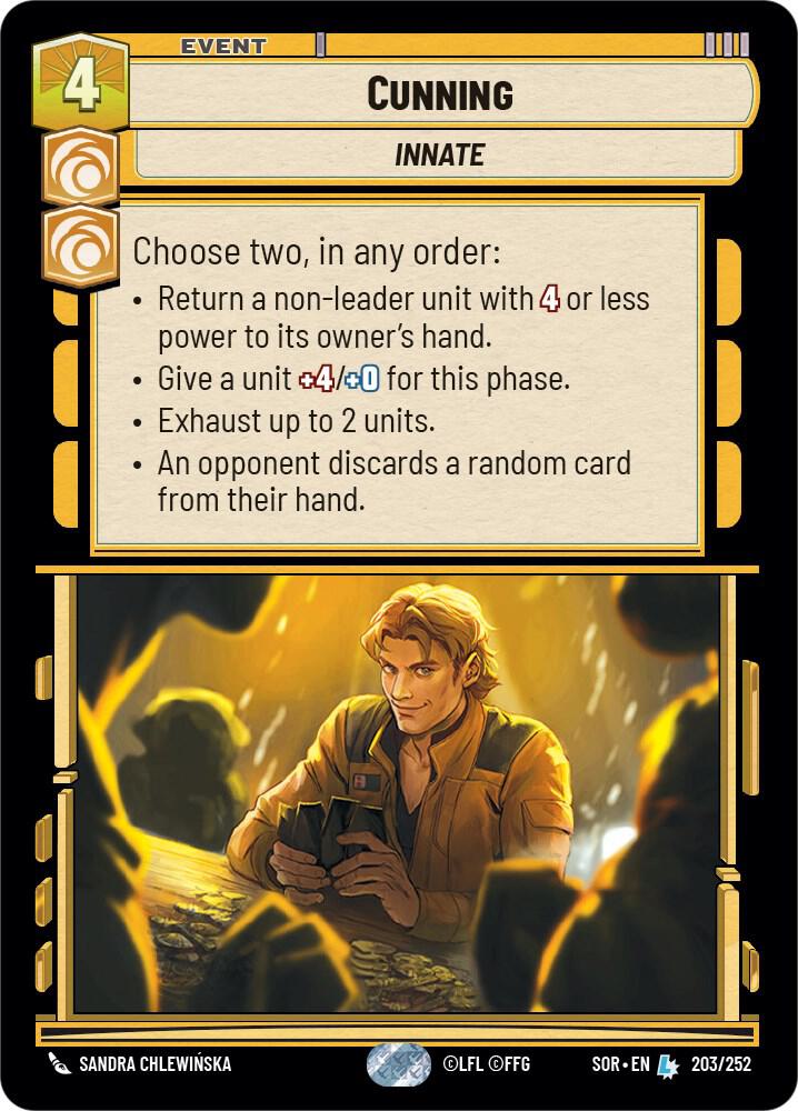 Cunning - 203/252 - Legendary Spark of Rebellion