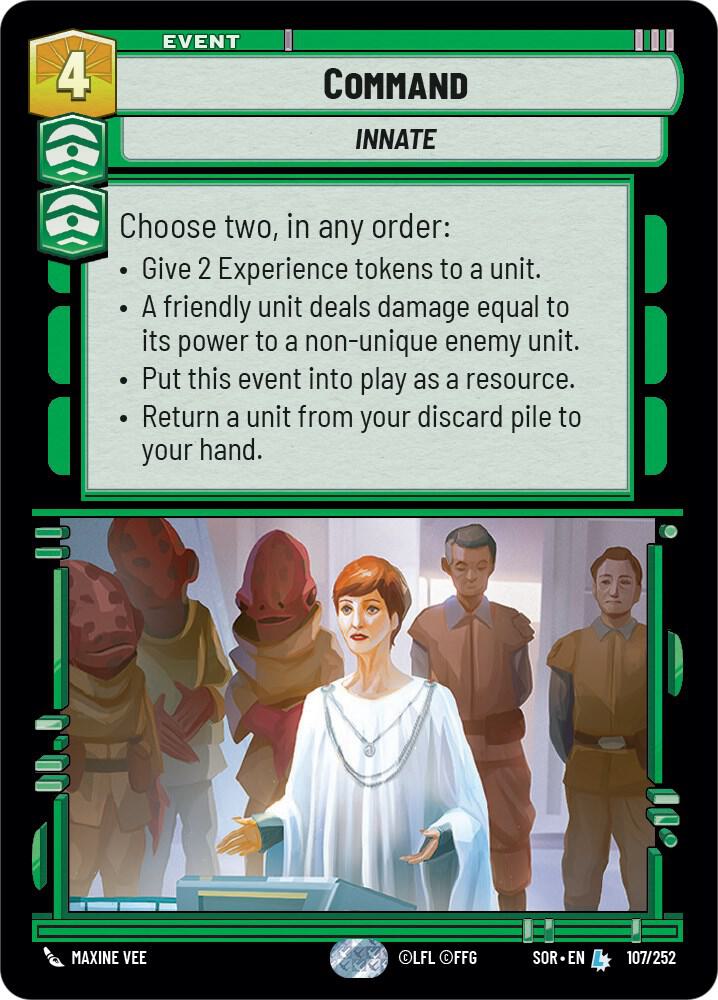 Command - 107/252 - Legendary Spark of Rebellion