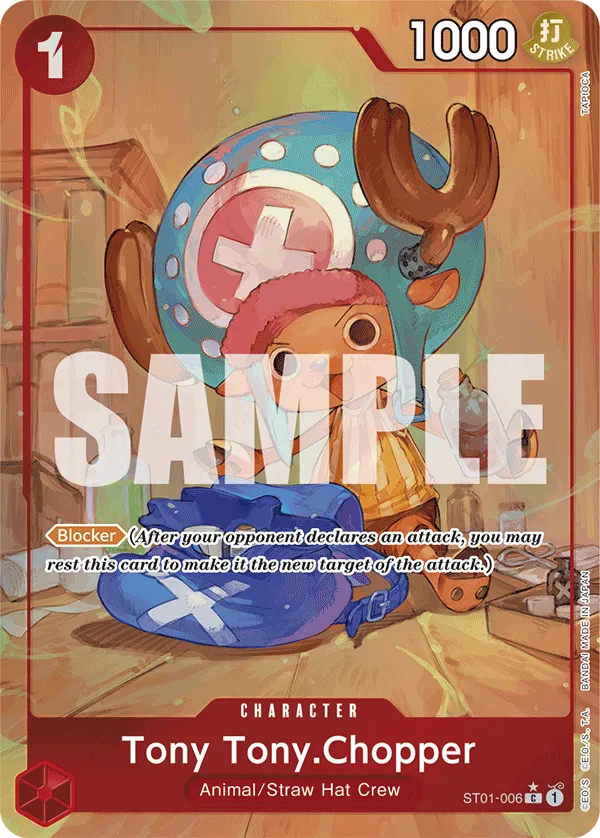[ALTERNATE ART] Tony Tony.Chopper - ST01-006 - C PRB-01 THE BEST Premium Booster