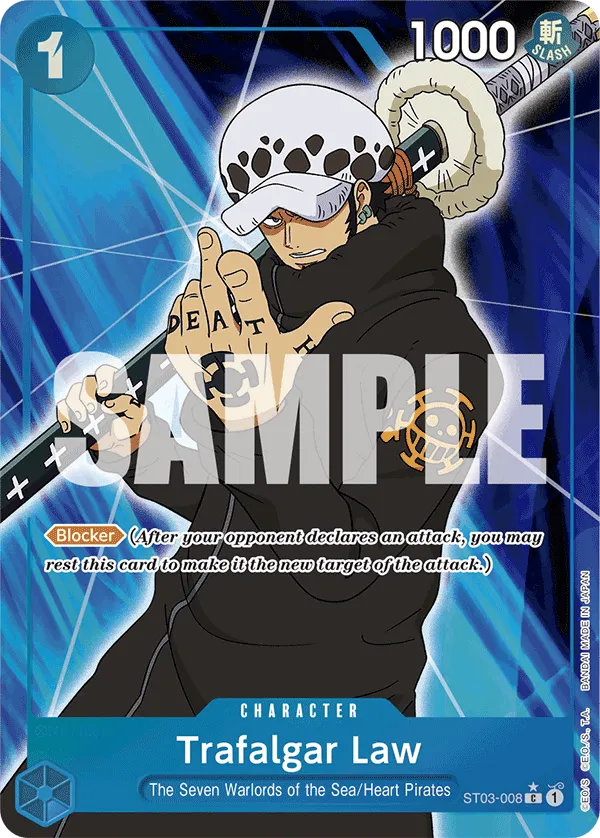 [FULL ART] Trafalgar Law - ST03-008 - C PRB-01 THE BEST Premium Booster