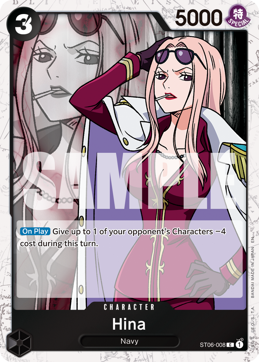 Hina ST06-008 -  [PIRATE FOIL]  [PRB-02] Premium Booster - THE BEST - VOL. 2