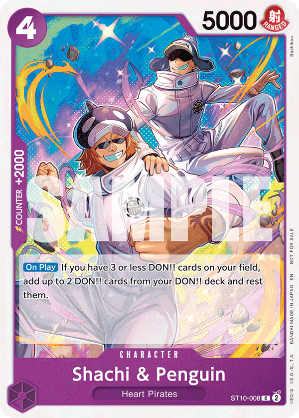 Shachi & Penguin ST10-008 -  [PIRATE FOIL]  [PRB-02] Premium Booster - THE BEST - VOL. 2