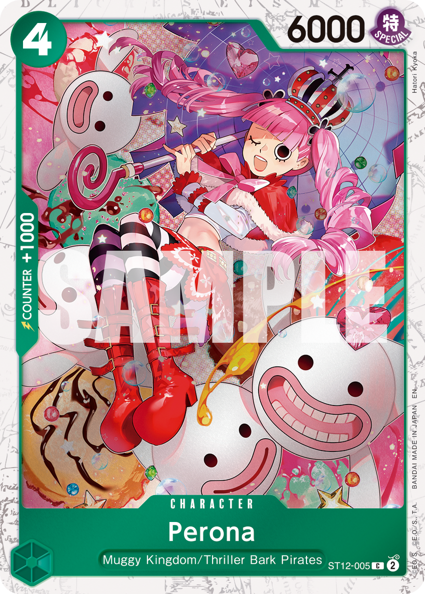 Perona ST12-005 -  [PIRATE FOIL]  [PRB-02] Premium Booster - THE BEST - VOL. 2