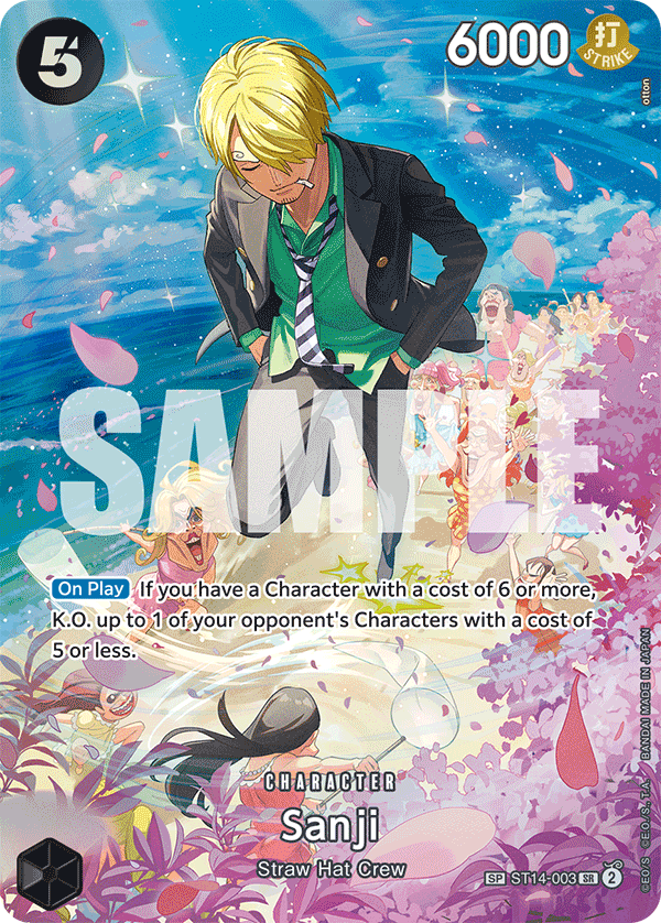 [ SP ] Sanji  ST14-003 - Special SP OP-10 Royal Blood