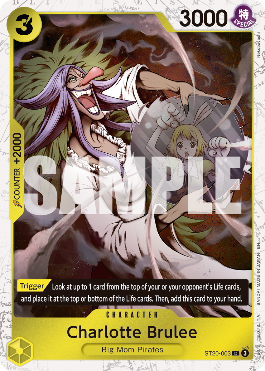 Charlotte Brulee ST20-003 -  [PIRATE FOIL]  [PRB-02] Premium Booster - THE BEST - VOL. 2