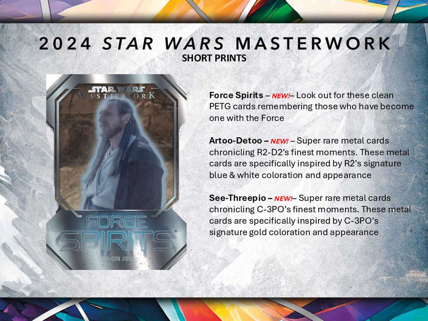 2024 Topps Star Wars Masterwork Hobby Box (Pre Order)
