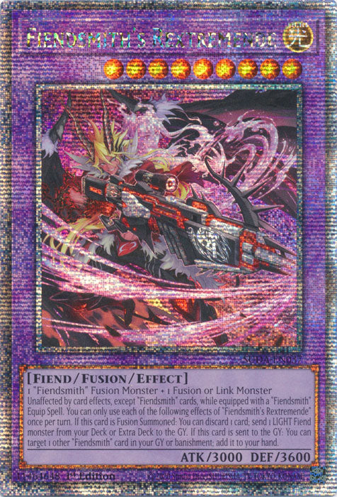 [QUARTER CENTURY SECRET RARE] Fiendsmith's Rextremende - SUDA-EN037 ...