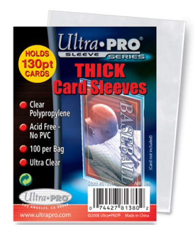 Ultra Pro Thick Card Sleeves Cherry Collectables Ultra Pro Thick Card Sleeves Cherry Collectables