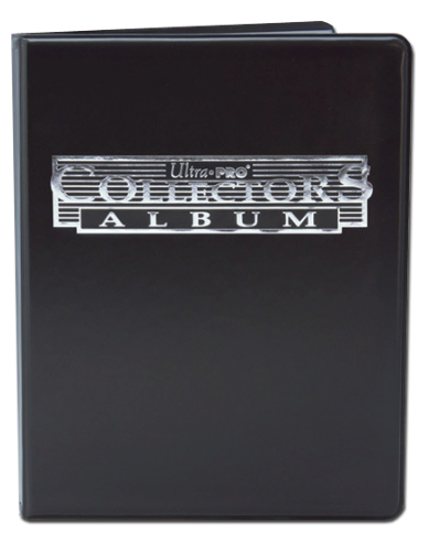 Ultra Pro 9-Pocket Black Collectors Portfolio Album