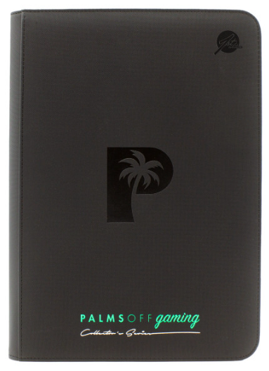 Premium Black PU Leather 9-Pocket Top Loader TCG Card Binder – Holds 252 Standard Cards