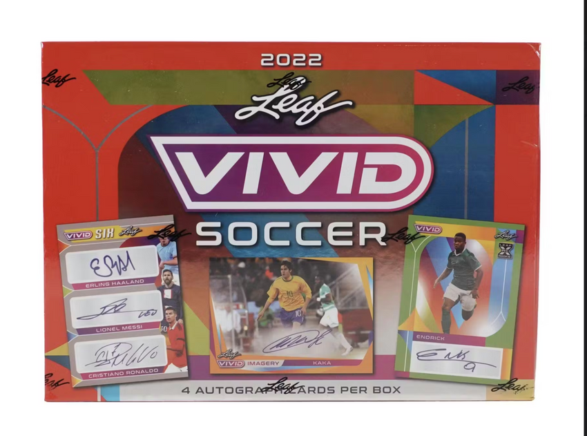 2022 Leaf Vivid Soccer Hobby Box