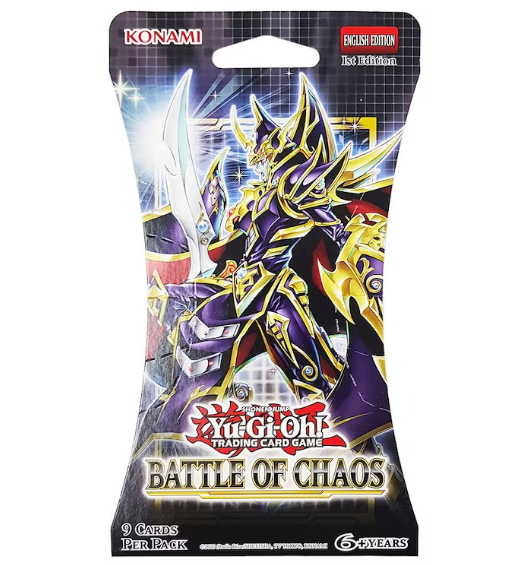 YU-GI-OH! TCG Battle of Chaos Blister Booster Pack 1st Edition